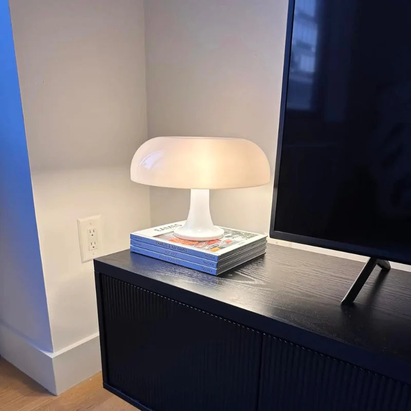 Retro LED Pilzlampe USB mit 3 Lichtfarben