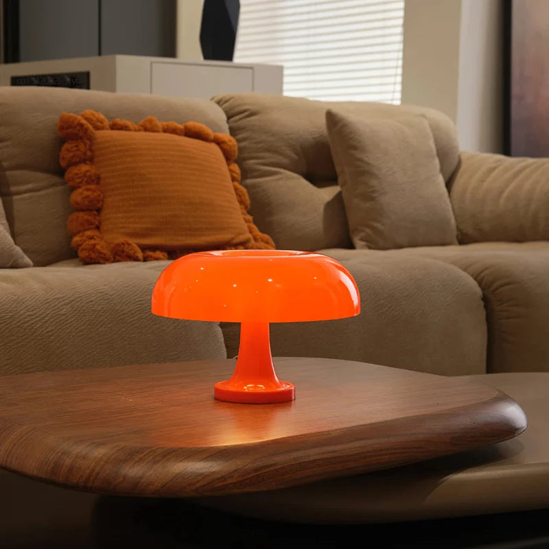 Retro LED Pilzlampe USB mit 3 Lichtfarben