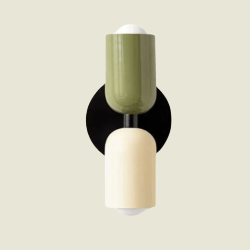 Minimalistische Doppelte Wandleuchte