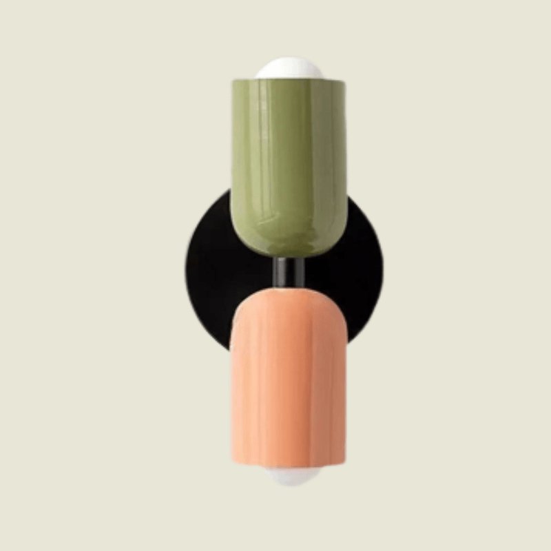 Minimalistische Doppelte Wandleuchte