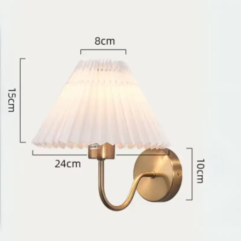 Nordhöhe Vintage Wandlampe