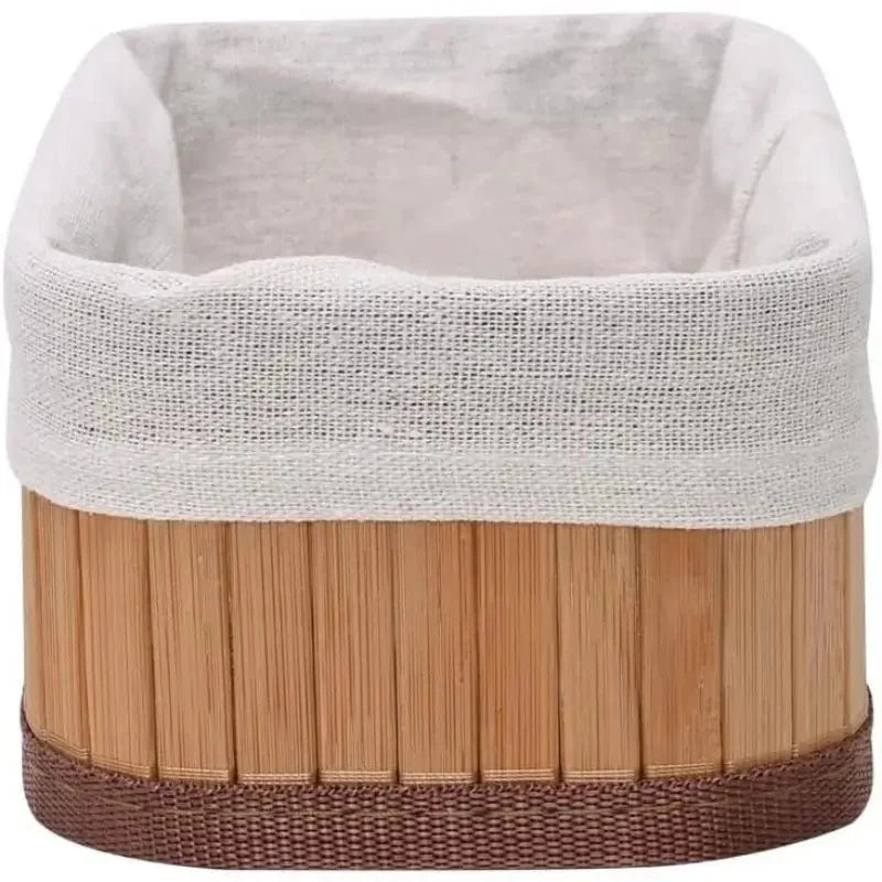 Nordhöhe Bambus Aufbewahrungskörbe – 3-teiliges Set