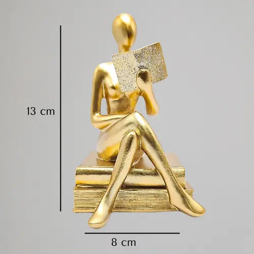 Nordhöhe Moderne Skulptur Lesende Frau