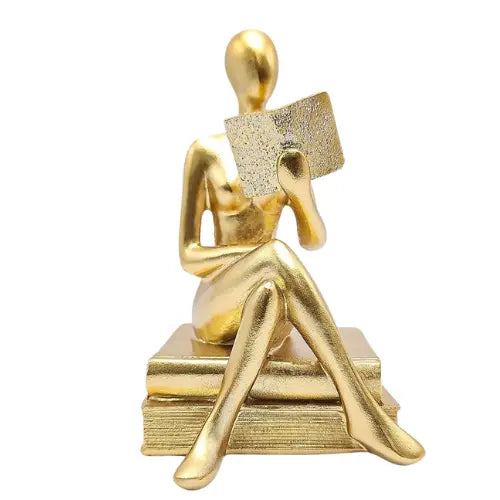 Nordhöhe Moderne Skulptur Lesende Frau