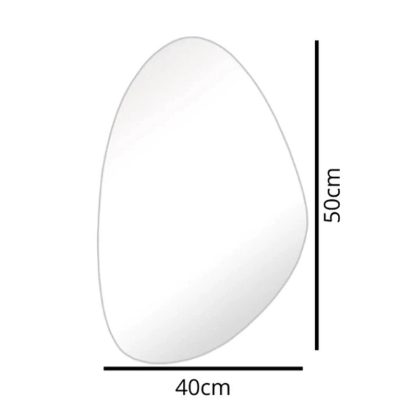 Nordhöhe – Organischer LED-Spiegel