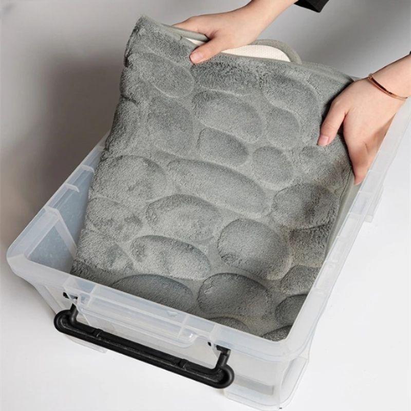 Antirutsch Badmatte Absorbierend Weich 60x40 cm